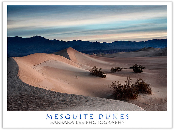 Mesquite Dunes - Death Valley National Park