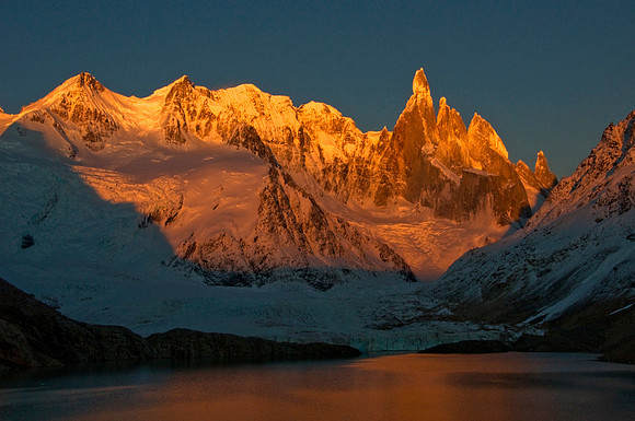 Daybreak over Cerro Torre