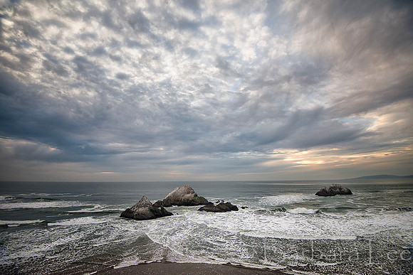 Incoming Tide, Land's End, San Francisco