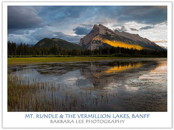 Mt. Rundle & Vermillion Lakes, Banff