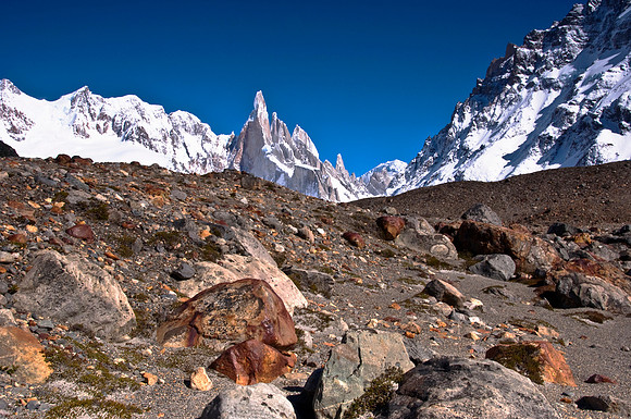 Cerro Torre Above the Moraine