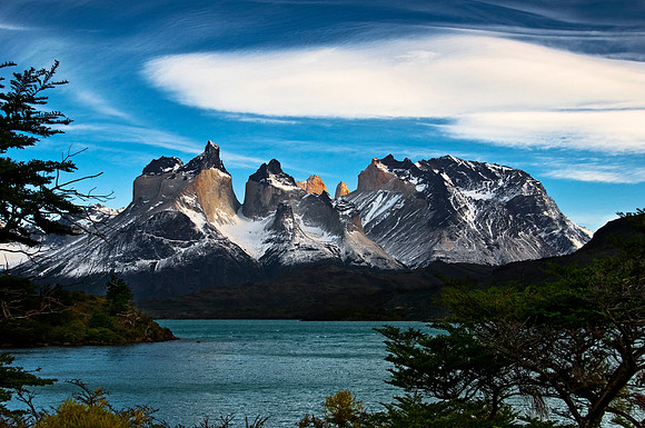 Torres as Viewed from Lake Pehoe
