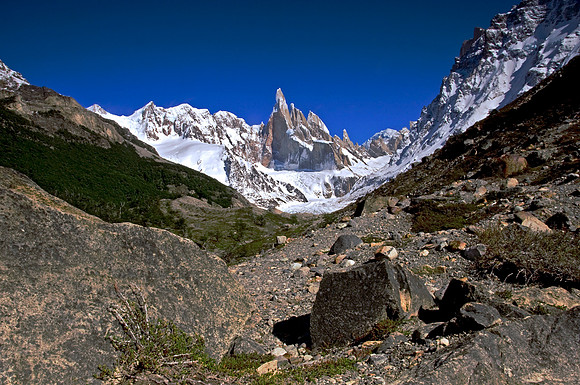 Cerro Torre in the Gap