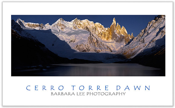 Cerro Torre Dawn - Patagonian Ice Sheet, Argentina - November, 2008