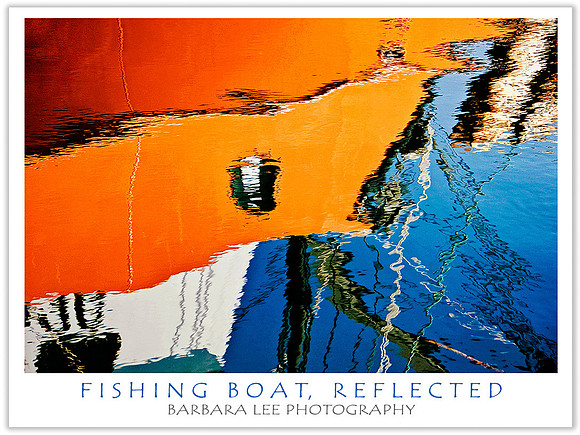 Harbor Boat, Reflected